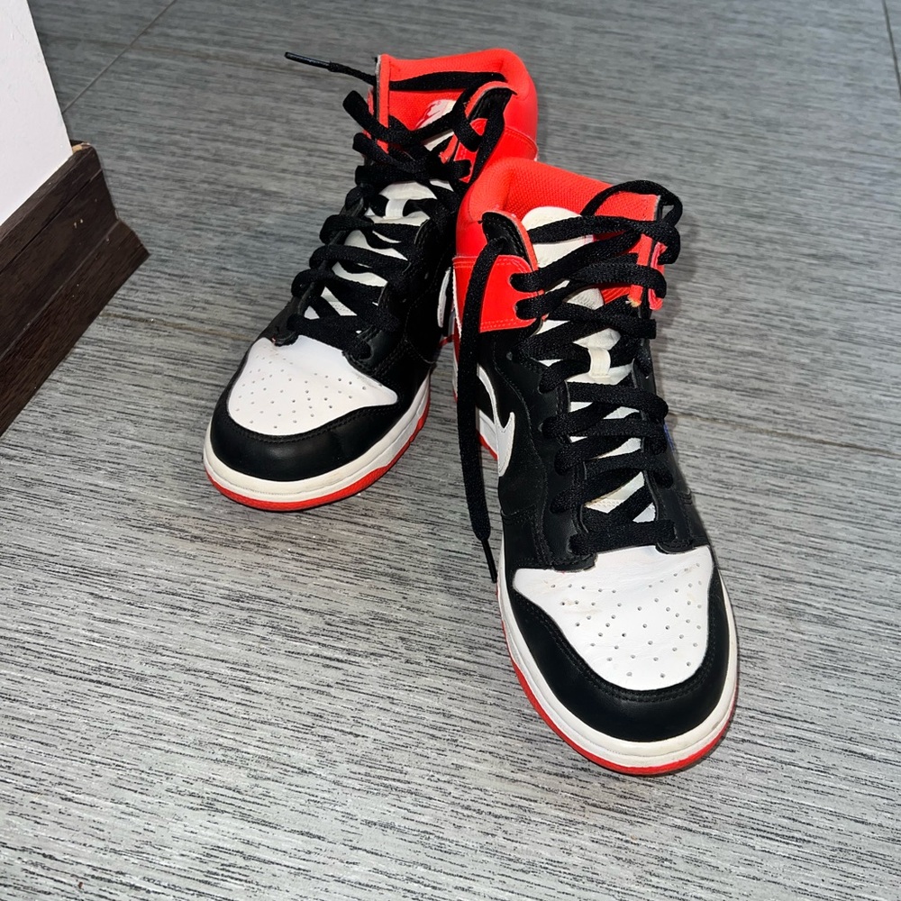 Nike Dunk High Black Game Royal - Picture 6 of 6